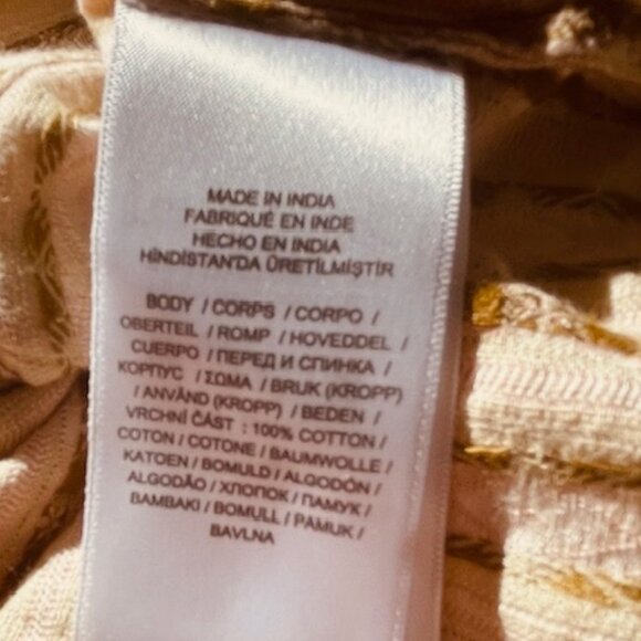 Lauren Ralph Lauren Western Floral Jacquard Cotton Long Sleeve Shirt Large - Picture 14 of 15